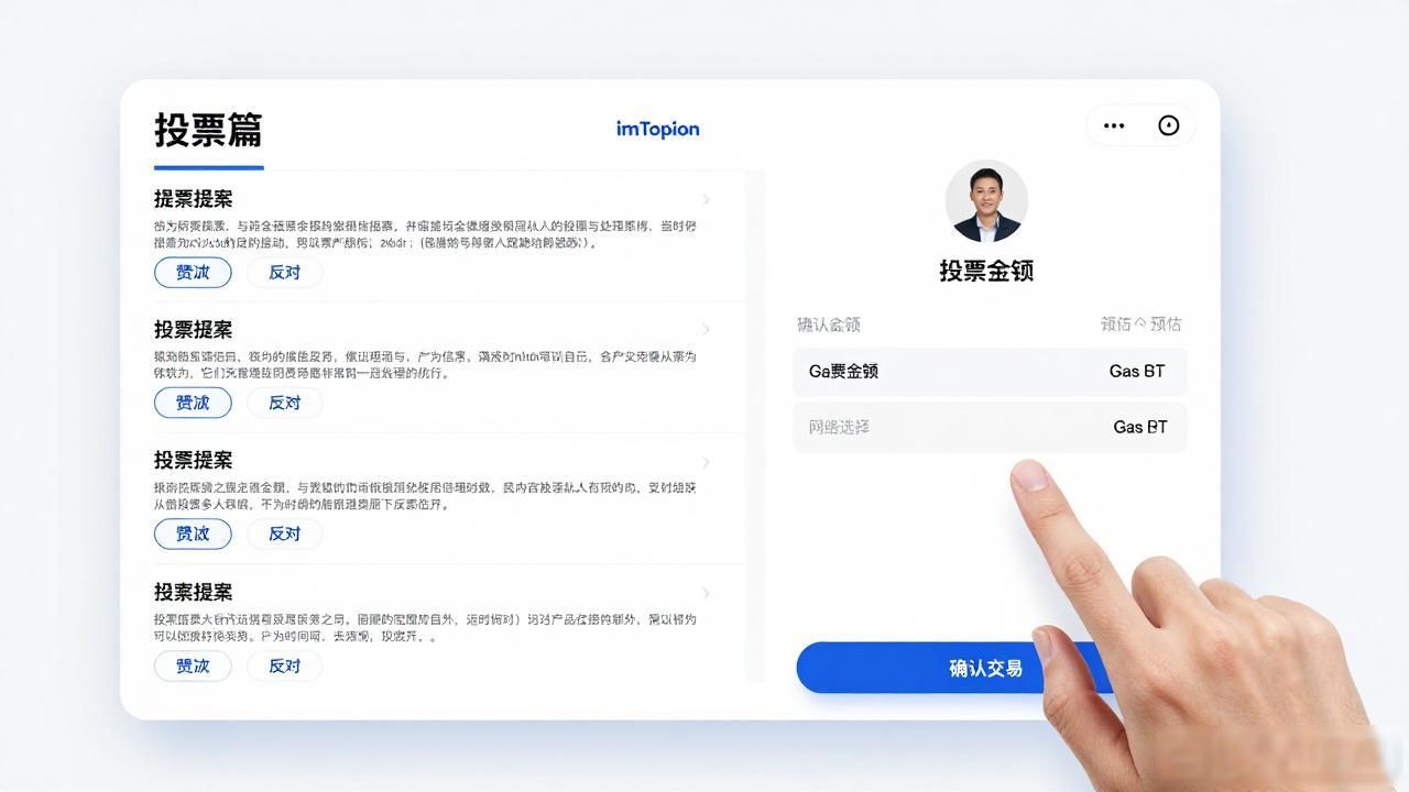 imToken参与项目治理操作步骤_如何通过imtoken苹果版参与投票与社区治理？_imToken苹果版区块链项目投票教程
