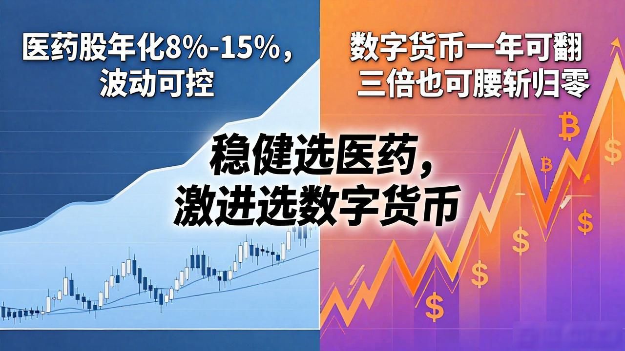 医药行业投资分析_医药vs数字货币_医药行业与数字货币对比