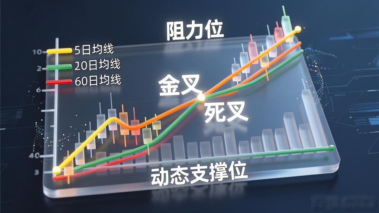 数字货币K线图线条意义_数字货币k线图各种线条的意义_均线在K线图中的应用