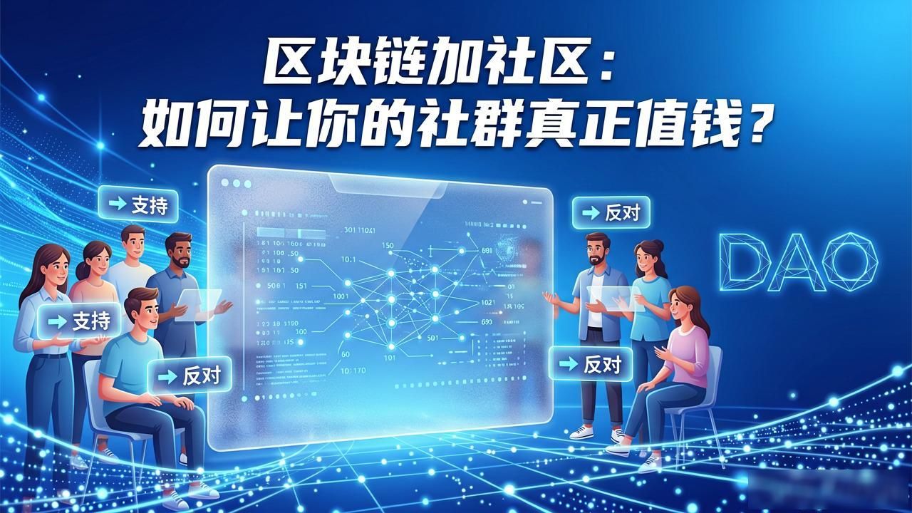 区块链社区治理_区块链加社区_去中心化自治组织DAO
