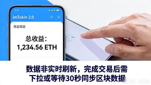 imToken 2.0 多链模式 总览按钮 资产回报率_如何在imToken最新版2.0中查看累计投资回报?_imToken 2.0 资产汇总 累计投资回报