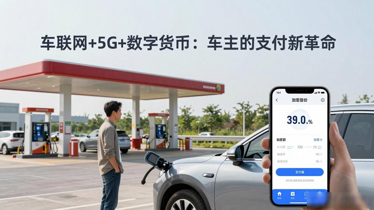 车联网5g数字货币_车联网5G数字货币_自动驾驶数字货币支付