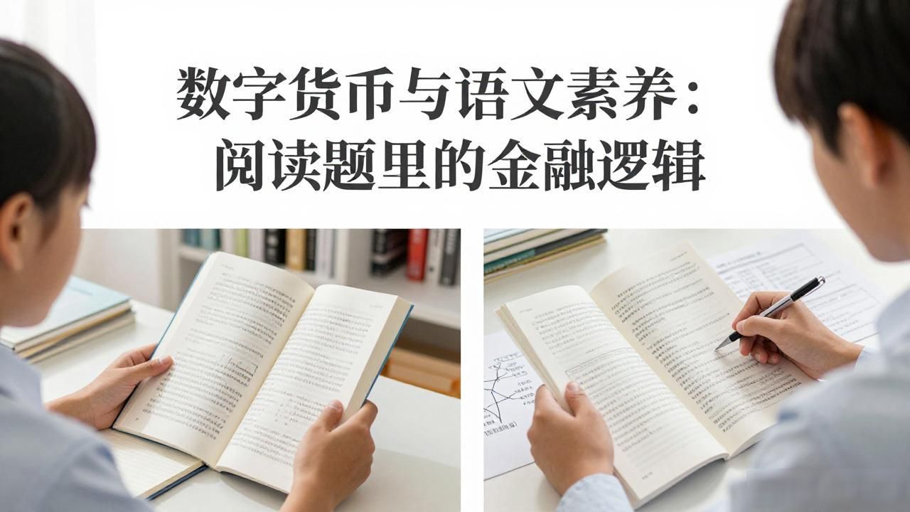 数字货币阅读理解_数字货币语文阅读答案_语文能力与金融概念理解