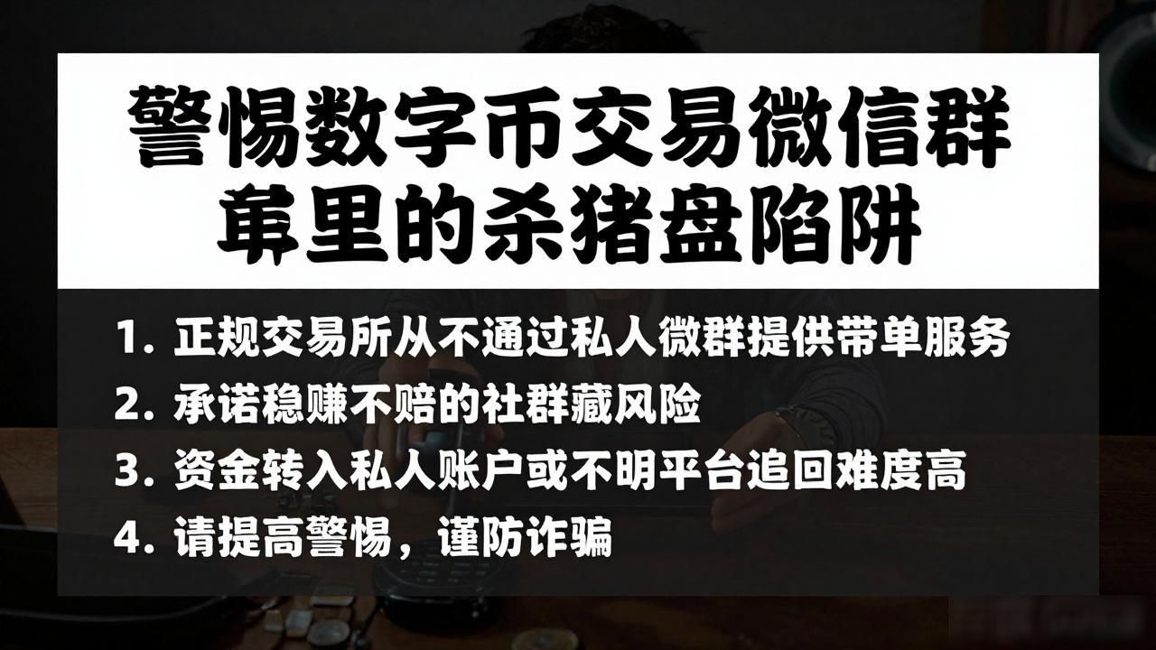 数字货币交易微信群_微信荐股群陷阱_数字货币投资骗局