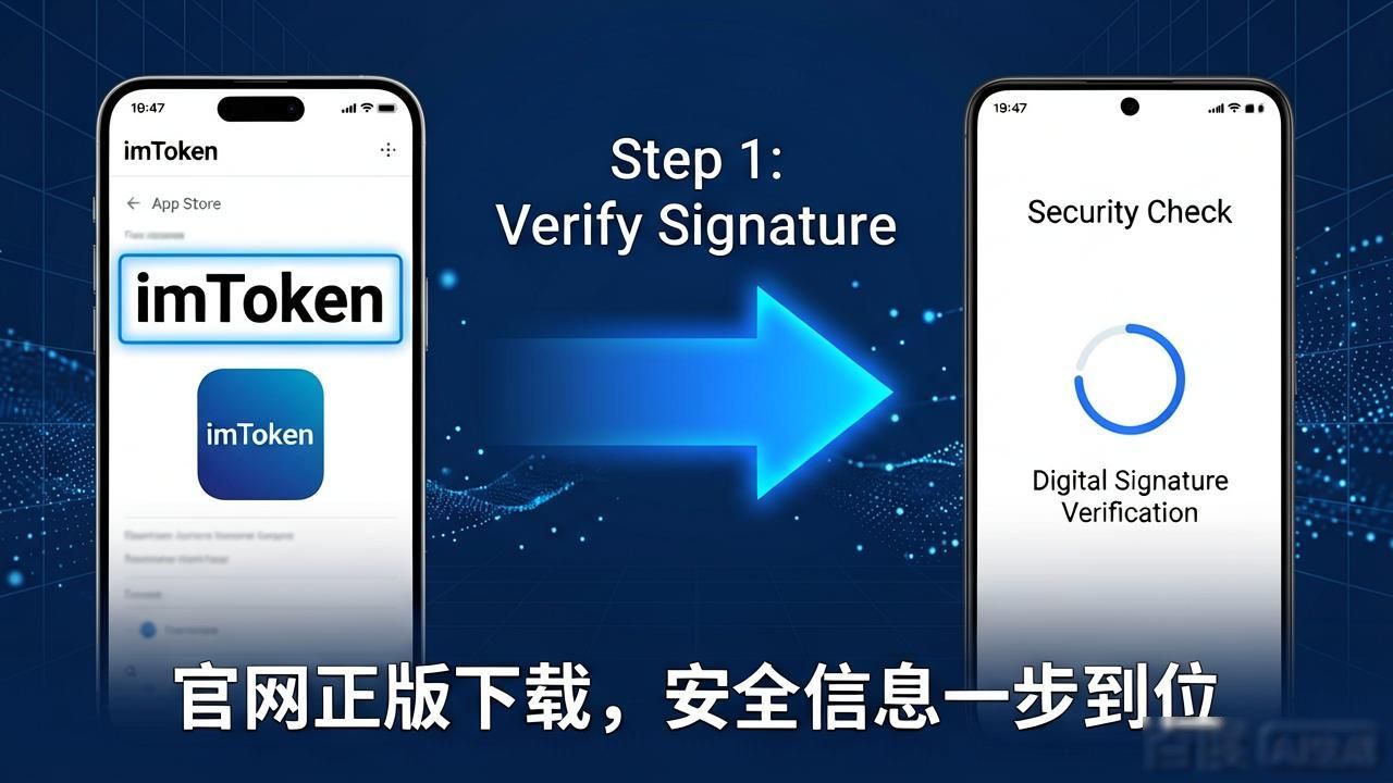 imToken官网下载_如何通过imToken官网正版下载传递有效信息?_分辨假钱包链接方法
