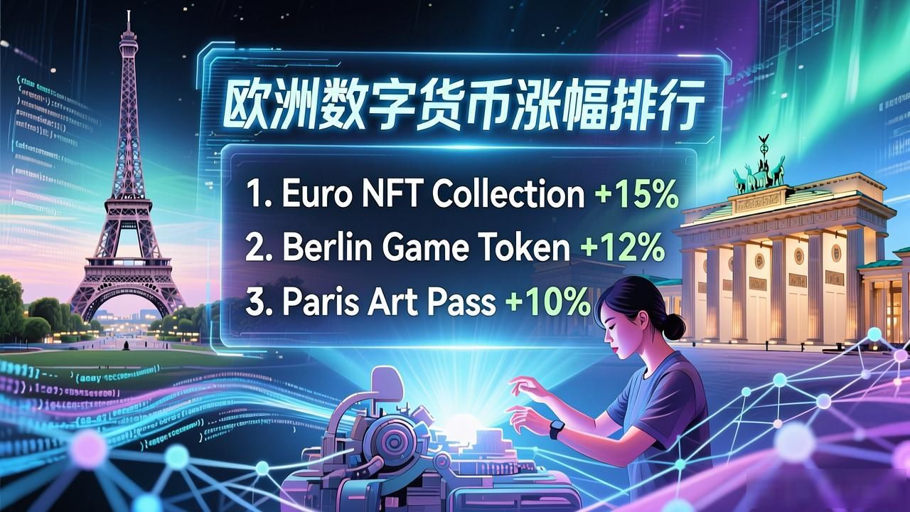 欧洲数字货币涨幅排行_合规数字货币欧洲市场趋势_欧洲数字货币涨幅排行
