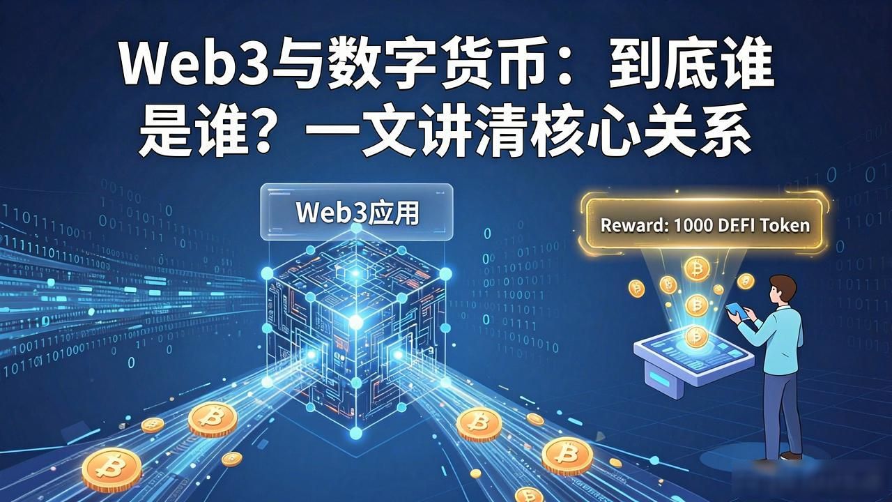 Web3中数字货币的作用_Web3与数字货币的关系_web3数字货币关系