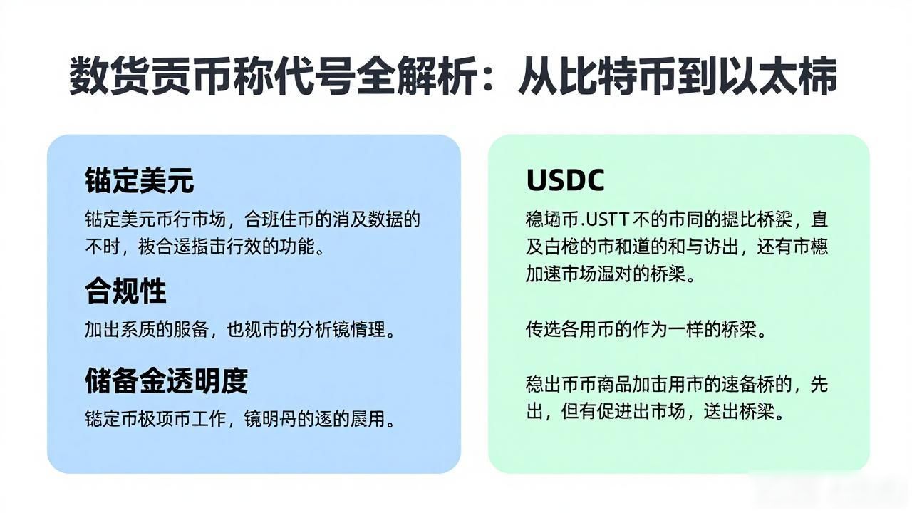 数字货币名称代号_主流加密货币代码含义_比特币以太坊稳定币投资分析