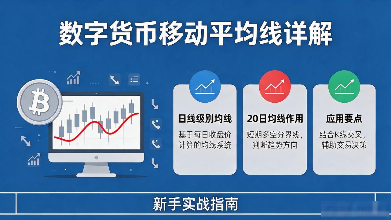 成交量背离_数字货币实用分析指标_移动平均线20日均线