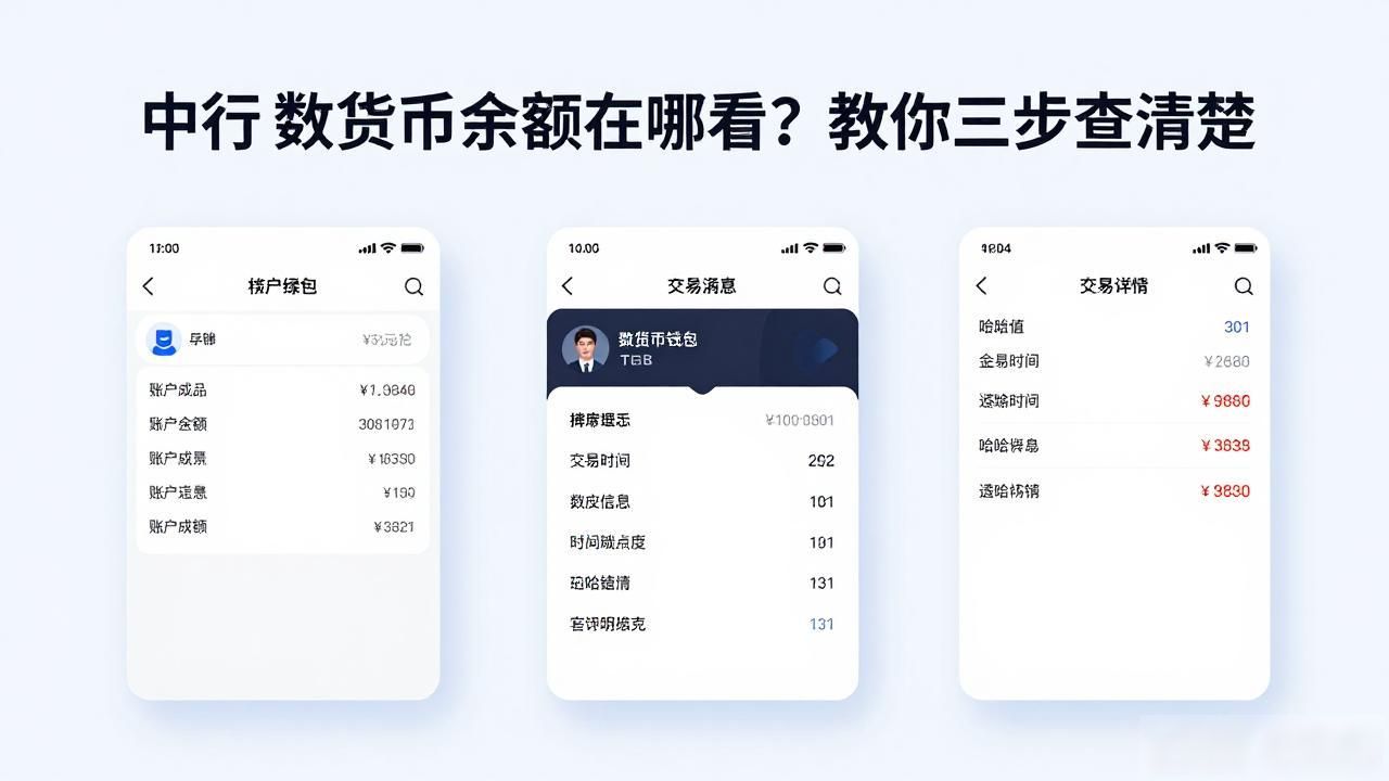 中国银行手机App数字人民币查询_中行App数字钱包余额查询_中行数字货币怎么查询
