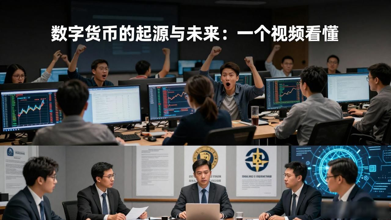 数字货币前世今生视频_比特币与数字人民币对比_数字货币的发展历程