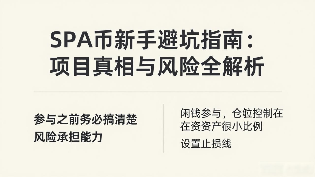 SPA数字货币项目_去中心化金融应用投资风险_spa数字货币项目